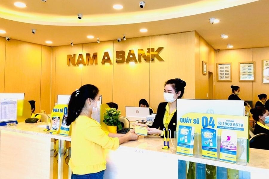 Lãi suất ngân hàng Nam Á tại quầy