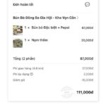 Tô bún bò 126.000đ