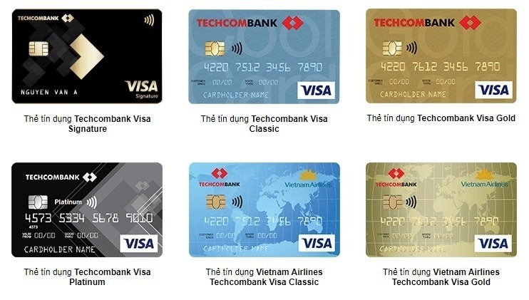 thẻ tín dụng techcombank