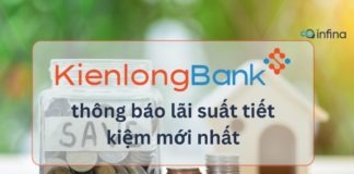 Lãi suất ngân hàng Kiên Long mới nhất tháng 11/2023