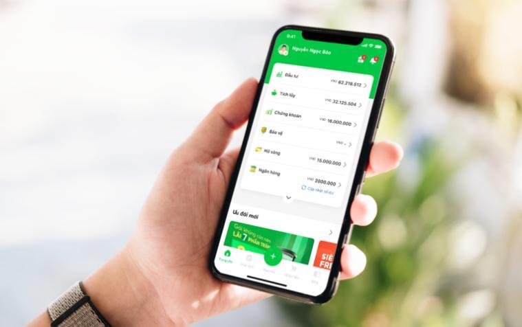 App gửi tiền tiết kiệm sinh lời Finhay