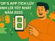 So sánh TOP 5 App tích lũy sinh lời tốt nhất năm 2025 So sánh TOP 5 App tích lũy sinh lời tốt nhất năm 2025