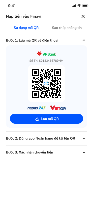 Lưu mã QR